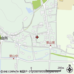 兵庫県多可郡多可町中区東山535-1周辺の地図