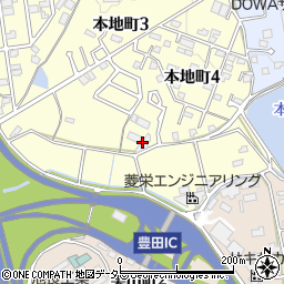 勝田工業周辺の地図