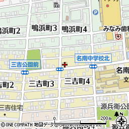 セブンイレブン名古屋三吉町４丁目店周辺の地図