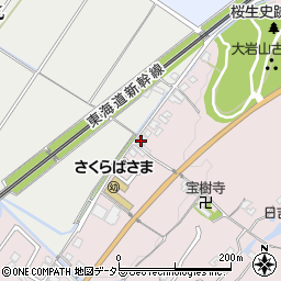 滋賀県野洲市小篠原194周辺の地図