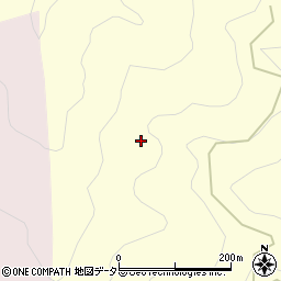 愛知県設楽町（北設楽郡）田峯（ガハノクゴ）周辺の地図