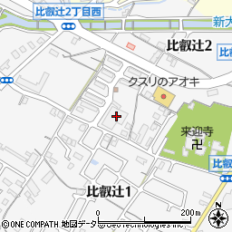 滋賀県大津市比叡辻2丁目10周辺の地図