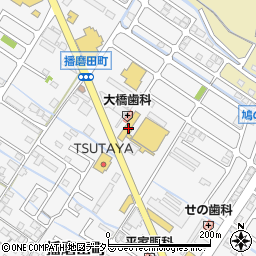 滋賀日産自動車守山店周辺の地図