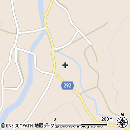 兵庫県丹波市山南町阿草264周辺の地図