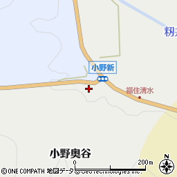 兵庫県丹波篠山市小野奥谷310周辺の地図