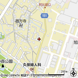 滋賀県守山市小島町843-12周辺の地図