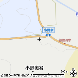 兵庫県丹波篠山市小野奥谷311周辺の地図