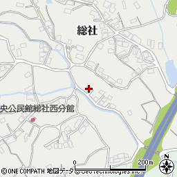 岡山県津山市総社1040周辺の地図