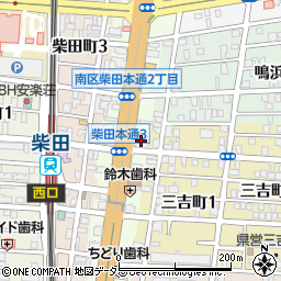 中京銀行柴田中央支店 ＡＴＭ周辺の地図