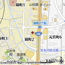 セカンドストリート豊田店周辺の地図
