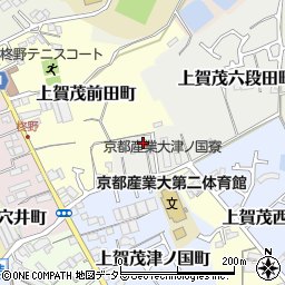 京都府京都市北区上賀茂六段田町48周辺の地図