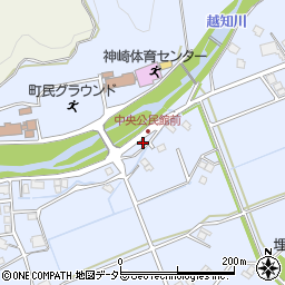 兵庫県神崎郡神河町中村234-1周辺の地図