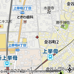 愛知県豊田市上挙母4丁目37周辺の地図