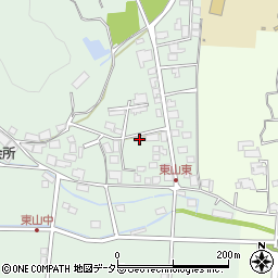 兵庫県多可郡多可町中区東山535-10周辺の地図