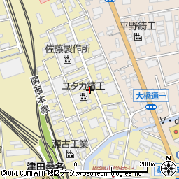 ユタカ精工株式会社周辺の地図