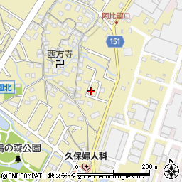 滋賀県守山市小島町843-18周辺の地図