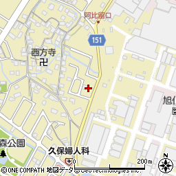 滋賀県守山市小島町880周辺の地図