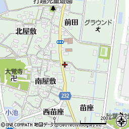 愛知県みよし市打越町苗座1周辺の地図