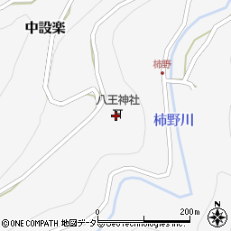 愛知県東栄町（北設楽郡）中設楽（丸山）周辺の地図