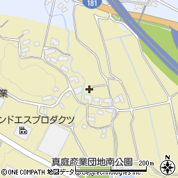 岡山県真庭市中原605周辺の地図