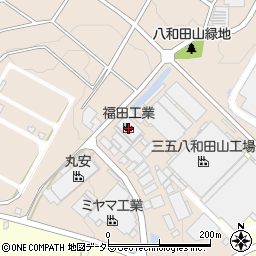 愛知県みよし市三好町八和田山周辺の地図
