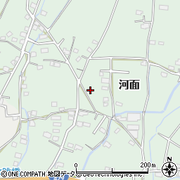 岡山県津山市河面1073-1周辺の地図