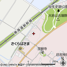 滋賀県野洲市小篠原175周辺の地図