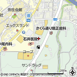 バースデイ津山店周辺の地図