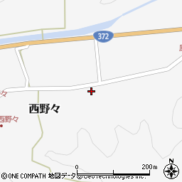 兵庫県丹波篠山市西野々449周辺の地図