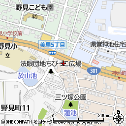 株式会社美里土地建物周辺の地図