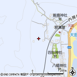 千葉県鴨川市天面周辺の地図