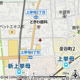 愛知県豊田市上挙母4丁目29周辺の地図