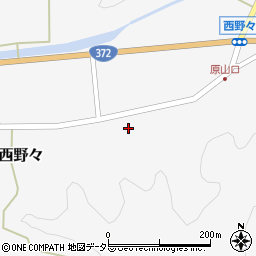 兵庫県丹波篠山市西野々484-1周辺の地図