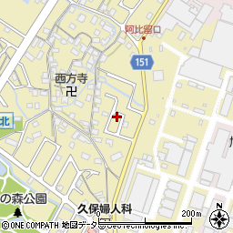 滋賀県守山市小島町843-16周辺の地図