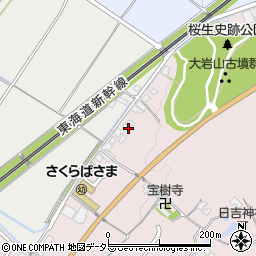 滋賀県野洲市小篠原176周辺の地図