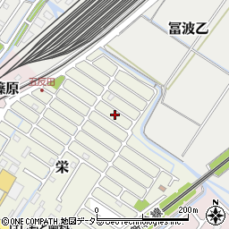 滋賀県野洲市栄26周辺の地図