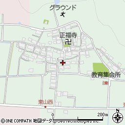 兵庫県多可郡多可町中区東山430-1周辺の地図