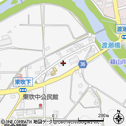 兵庫県丹波篠山市東吹1200周辺の地図