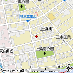 愛知県名古屋市南区上浜町162周辺の地図