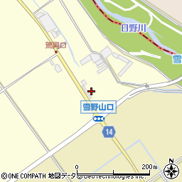 滋賀県蒲生郡竜王町林1103-1周辺の地図
