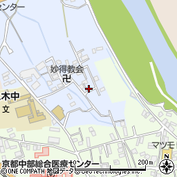 京都府南丹市八木町南広瀬下野6周辺の地図