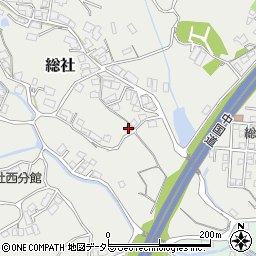 岡山県津山市総社969周辺の地図