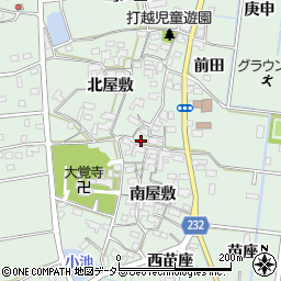 愛知県みよし市打越町北屋敷41周辺の地図