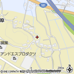 岡山県真庭市中原594周辺の地図