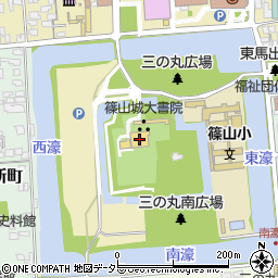 兵庫県丹波篠山市北新町周辺の地図