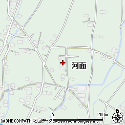 岡山県津山市河面1067-1周辺の地図