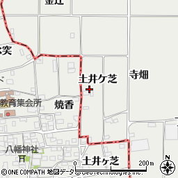 京都府亀岡市旭町土井ケ芝114周辺の地図