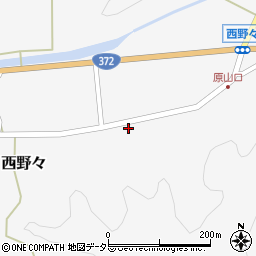 兵庫県丹波篠山市西野々486周辺の地図