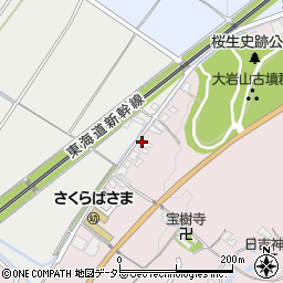滋賀県野洲市小篠原169周辺の地図