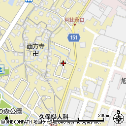 滋賀県守山市小島町843-25周辺の地図